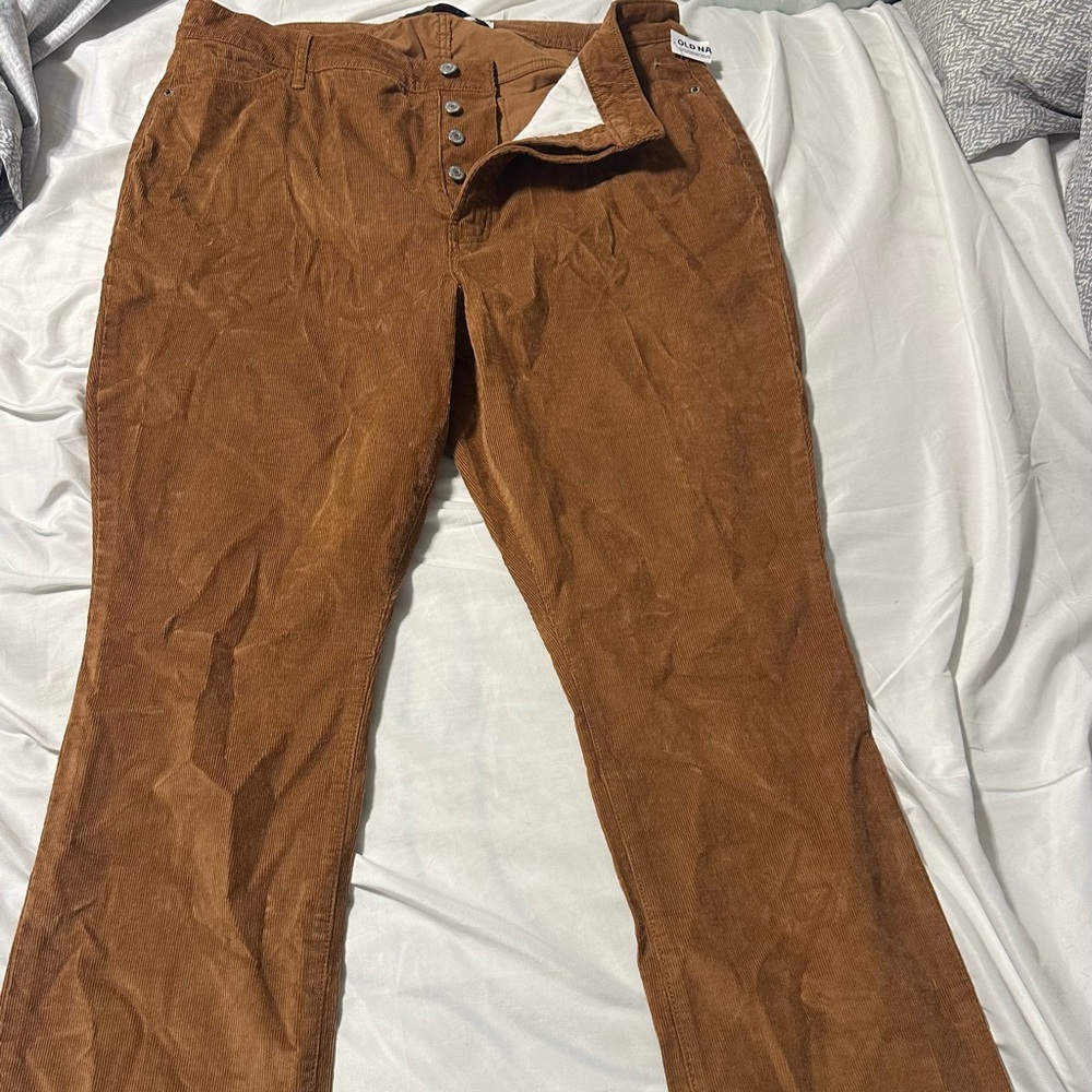 Old Navy Tan Corduroy Trousers